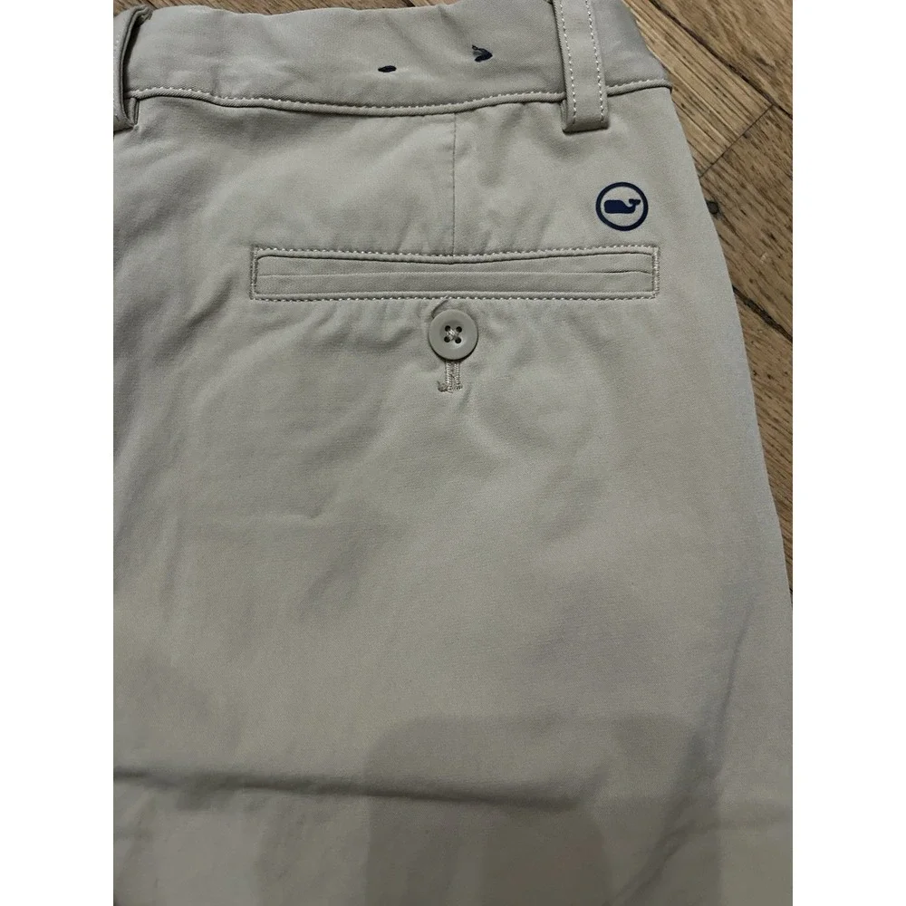 Vineyard Vine Performance Beige Boys Pants Size 14 Youth Boy